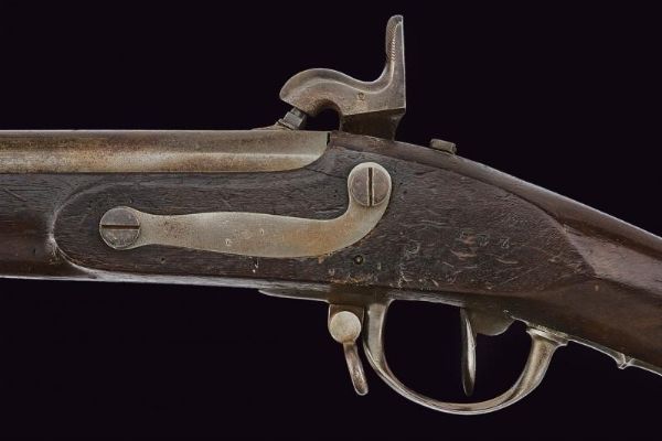 Fucile ridotto a luminello  - Asta La Collezione di Armi Antiche di un Gentiluomo Californiano - Associazione Nazionale - Case d'Asta italiane