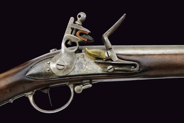 Fucile a pietra focaia  - Asta La Collezione di Armi Antiche di un Gentiluomo Californiano - Associazione Nazionale - Case d'Asta italiane