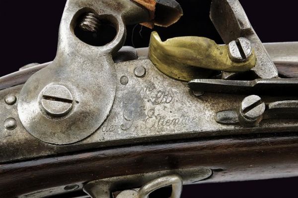 Fucile a pietra focaia  - Asta La Collezione di Armi Antiche di un Gentiluomo Californiano - Associazione Nazionale - Case d'Asta italiane