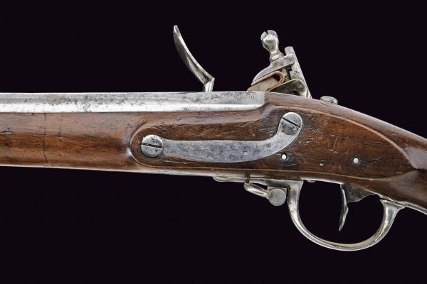 Fucile a pietra focaia Mod. 1777  - Asta La Collezione di Armi Antiche di un Gentiluomo Californiano - Associazione Nazionale - Case d'Asta italiane