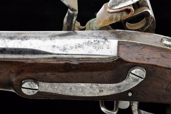 Fucile a pietra focaia Mod. 1777  - Asta La Collezione di Armi Antiche di un Gentiluomo Californiano - Associazione Nazionale - Case d'Asta italiane