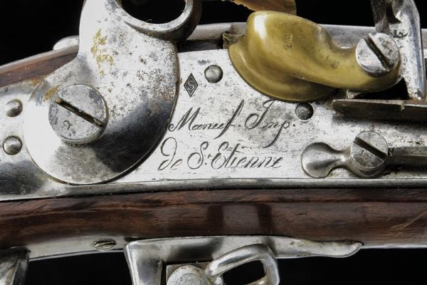 Fucile a pietra focaia Mod. 1777  - Asta La Collezione di Armi Antiche di un Gentiluomo Californiano - Associazione Nazionale - Case d'Asta italiane