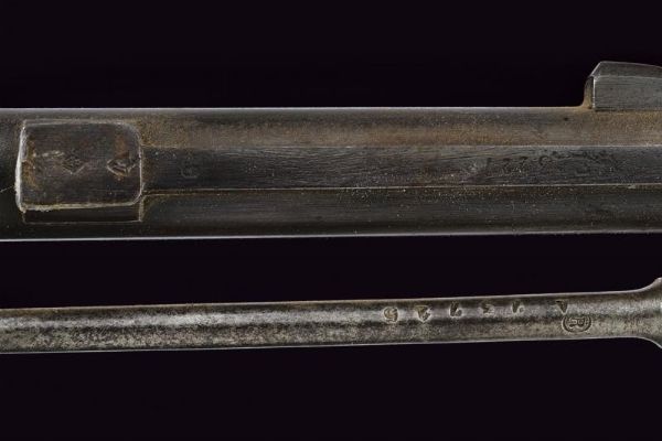 Fucile Chassepot Mod. 1866 a retrocarica con due baionette  - Asta La Collezione di Armi Antiche di un Gentiluomo Californiano - Associazione Nazionale - Case d'Asta italiane