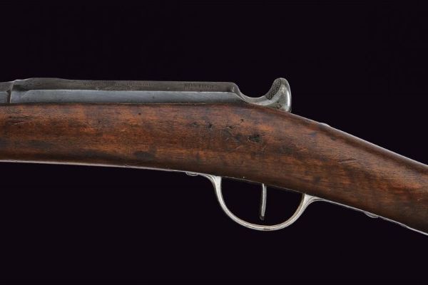 Fucile Chassepot Mod. 1866 a retrocarica con due baionette  - Asta La Collezione di Armi Antiche di un Gentiluomo Californiano - Associazione Nazionale - Case d'Asta italiane