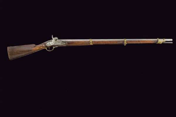 Fucile a luminello  - Asta La Collezione di Armi Antiche di un Gentiluomo Californiano - Associazione Nazionale - Case d'Asta italiane