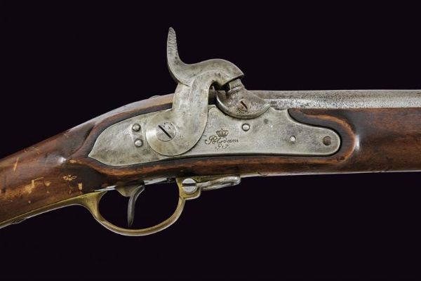 Fucile a luminello  - Asta La Collezione di Armi Antiche di un Gentiluomo Californiano - Associazione Nazionale - Case d'Asta italiane