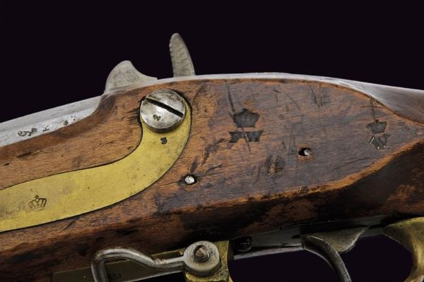 Fucile a luminello  - Asta La Collezione di Armi Antiche di un Gentiluomo Californiano - Associazione Nazionale - Case d'Asta italiane