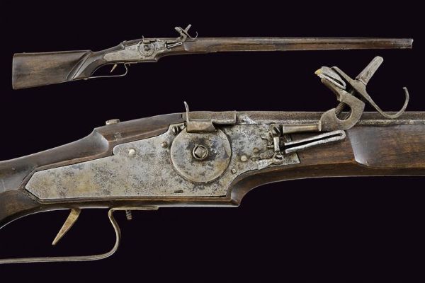 Fucile a ruota  - Asta La Collezione di Armi Antiche di un Gentiluomo Californiano - Associazione Nazionale - Case d'Asta italiane