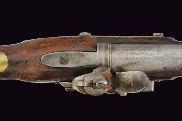 Fucile a pietra focaia  - Asta La Collezione di Armi Antiche di un Gentiluomo Californiano - Associazione Nazionale - Case d'Asta italiane