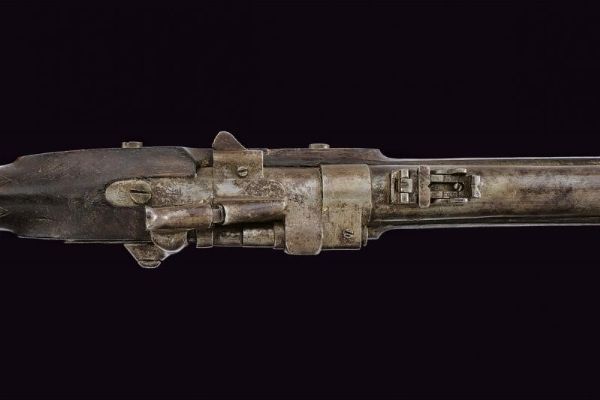 Fucile con sistema Snider-Enfield a retrocarica  - Asta La Collezione di Armi Antiche di un Gentiluomo Californiano - Associazione Nazionale - Case d'Asta italiane