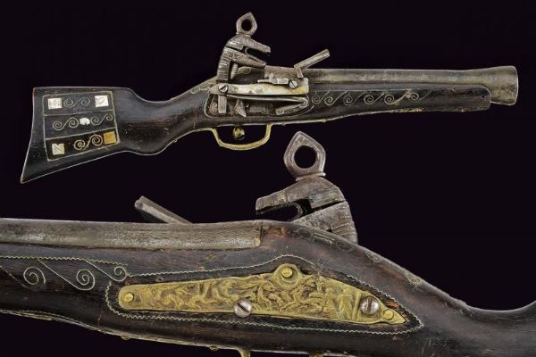 Tromboncino alla morlacca  - Asta La Collezione di Armi Antiche di un Gentiluomo Californiano - Associazione Nazionale - Case d'Asta italiane