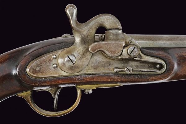 Pistola Augustin da cavalleria Mod. 1844  - Asta La Collezione di Armi Antiche di un Gentiluomo Californiano - Associazione Nazionale - Case d'Asta italiane