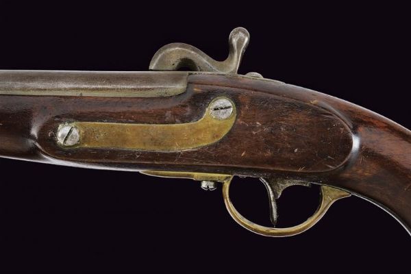 Pistola Augustin da cavalleria Mod. 1844  - Asta La Collezione di Armi Antiche di un Gentiluomo Californiano - Associazione Nazionale - Case d'Asta italiane