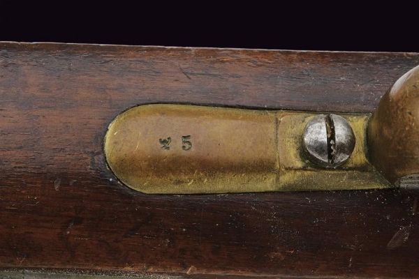 Pistola Augustin da cavalleria Mod. 1844  - Asta La Collezione di Armi Antiche di un Gentiluomo Californiano - Associazione Nazionale - Case d'Asta italiane