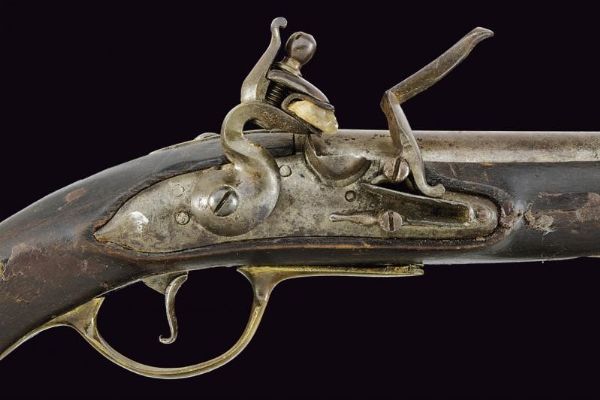 Pistola a pietra focaia  - Asta La Collezione di Armi Antiche di un Gentiluomo Californiano - Associazione Nazionale - Case d'Asta italiane