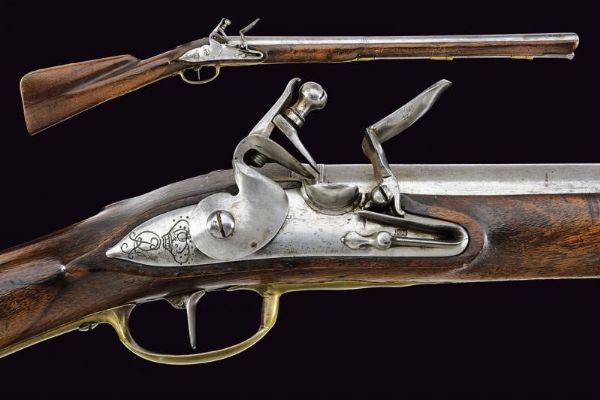 Tromboncino a pietra focaia  - Asta La Collezione di Armi Antiche di un Gentiluomo Californiano - Associazione Nazionale - Case d'Asta italiane