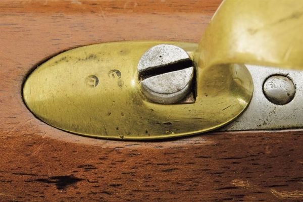 Pistola a luminello Mod. 1822 T Bis  - Asta La Collezione di Armi Antiche di un Gentiluomo Californiano - Associazione Nazionale - Case d'Asta italiane