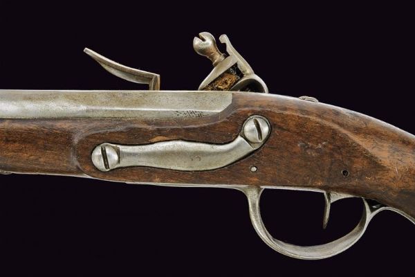 Pistola a pietra focaia  - Asta La Collezione di Armi Antiche di un Gentiluomo Californiano - Associazione Nazionale - Case d'Asta italiane