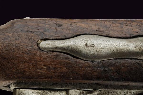 Pistola a pietra focaia  - Asta La Collezione di Armi Antiche di un Gentiluomo Californiano - Associazione Nazionale - Case d'Asta italiane