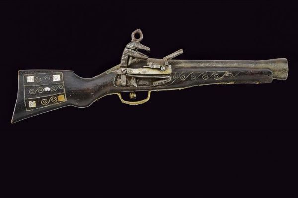 Tromboncino alla morlacca  - Asta La Collezione di Armi Antiche di un Gentiluomo Californiano - Associazione Nazionale - Case d'Asta italiane