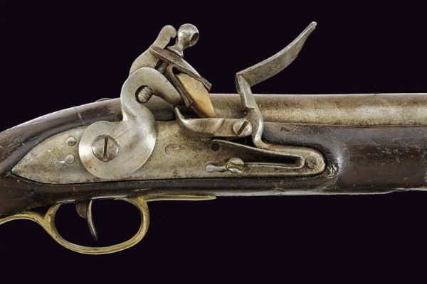 Pistola a pietra focaia  - Asta La Collezione di Armi Antiche di un Gentiluomo Californiano - Associazione Nazionale - Case d'Asta italiane