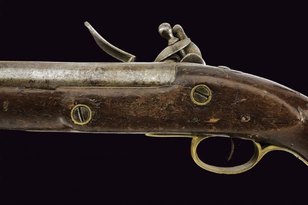 Pistola a pietra focaia  - Asta La Collezione di Armi Antiche di un Gentiluomo Californiano - Associazione Nazionale - Case d'Asta italiane