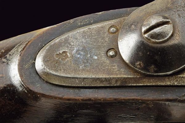 Pistola a pietra focaia  - Asta La Collezione di Armi Antiche di un Gentiluomo Californiano - Associazione Nazionale - Case d'Asta italiane