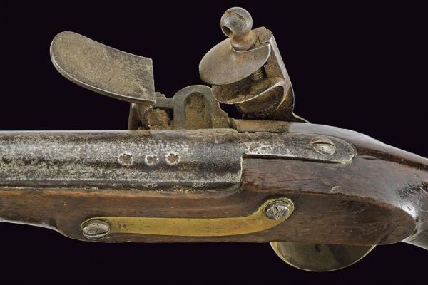 Pistola a pietra focaia  - Asta La Collezione di Armi Antiche di un Gentiluomo Californiano - Associazione Nazionale - Case d'Asta italiane