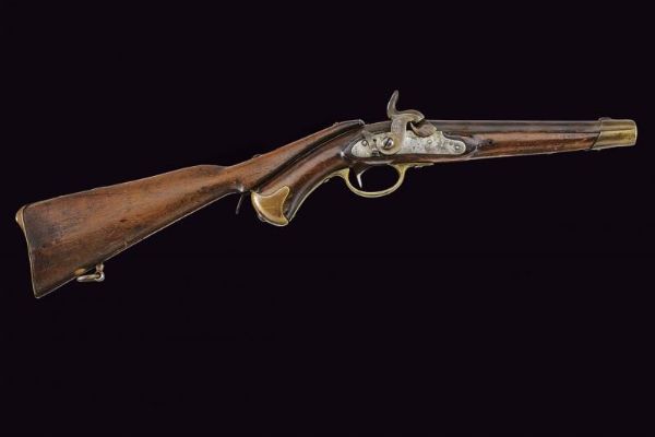 Pistola da cavalleria a luminello con calciolo  - Asta La Collezione di Armi Antiche di un Gentiluomo Californiano - Associazione Nazionale - Case d'Asta italiane
