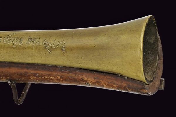 Tromboncino a pietra focaia  - Asta La Collezione di Armi Antiche di un Gentiluomo Californiano - Associazione Nazionale - Case d'Asta italiane