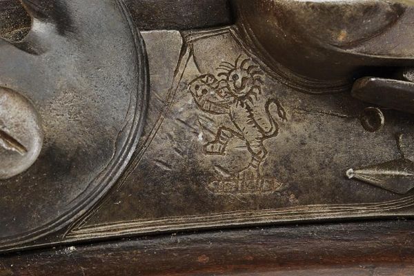 Tromboncino a pietra focaia  - Asta La Collezione di Armi Antiche di un Gentiluomo Californiano - Associazione Nazionale - Case d'Asta italiane