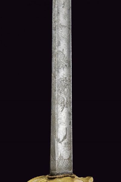 Spada da ufficiale  - Asta La Collezione di Armi Antiche di un Gentiluomo Californiano - Associazione Nazionale - Case d'Asta italiane