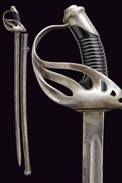 Sciabola da cavalleria Mod. 1892  - Asta La Collezione di Armi Antiche di un Gentiluomo Californiano - Associazione Nazionale - Case d'Asta italiane