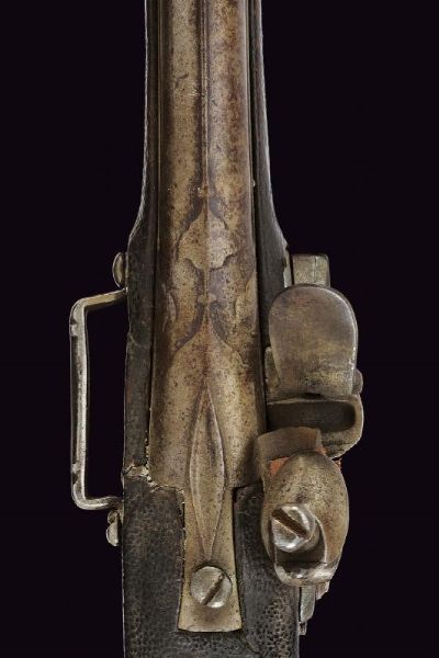 Tromboncino a pietra focaia  - Asta La Collezione di Armi Antiche di un Gentiluomo Californiano - Associazione Nazionale - Case d'Asta italiane