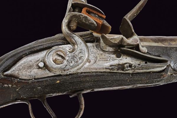 Tromboncino a pietra focaia  - Asta La Collezione di Armi Antiche di un Gentiluomo Californiano - Associazione Nazionale - Case d'Asta italiane