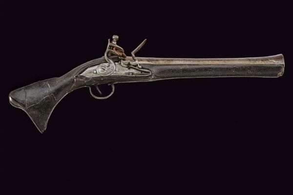 Tromboncino a pietra focaia  - Asta La Collezione di Armi Antiche di un Gentiluomo Californiano - Associazione Nazionale - Case d'Asta italiane