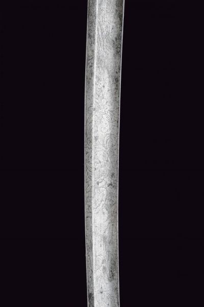 Rara sciabola Landkadet danese Mod. 1802  - Asta La Collezione di Armi Antiche di un Gentiluomo Californiano - Associazione Nazionale - Case d'Asta italiane