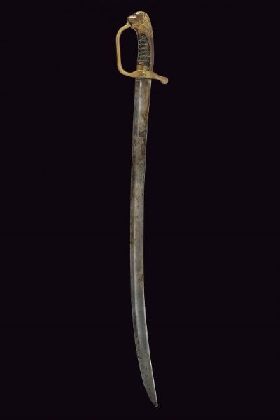 Sciabola da artiglieria Mod. 1802  - Asta La Collezione di Armi Antiche di un Gentiluomo Californiano - Associazione Nazionale - Case d'Asta italiane