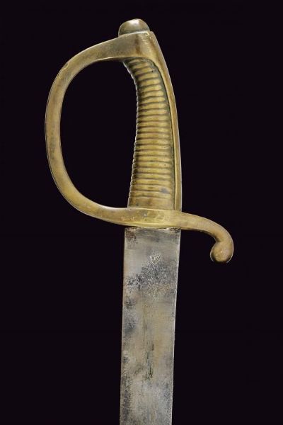 Sabre briquet  - Asta La Collezione di Armi Antiche di un Gentiluomo Californiano - Associazione Nazionale - Case d'Asta italiane