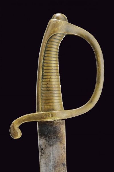 Sabre briquet  - Asta La Collezione di Armi Antiche di un Gentiluomo Californiano - Associazione Nazionale - Case d'Asta italiane