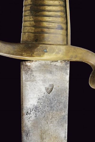 Sabre briquet  - Asta La Collezione di Armi Antiche di un Gentiluomo Californiano - Associazione Nazionale - Case d'Asta italiane