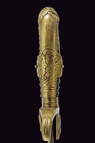 Sciabola da ufficiale di artiglieria  - Asta La Collezione di Armi Antiche di un Gentiluomo Californiano - Associazione Nazionale - Case d'Asta italiane