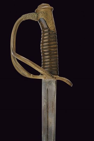 Spada da cavalleria  - Asta La Collezione di Armi Antiche di un Gentiluomo Californiano - Associazione Nazionale - Case d'Asta italiane