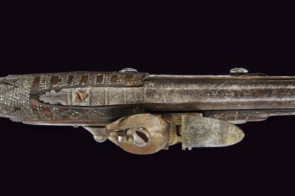 Tromboncino a pietra focaia  - Asta La Collezione di Armi Antiche di un Gentiluomo Californiano - Associazione Nazionale - Case d'Asta italiane