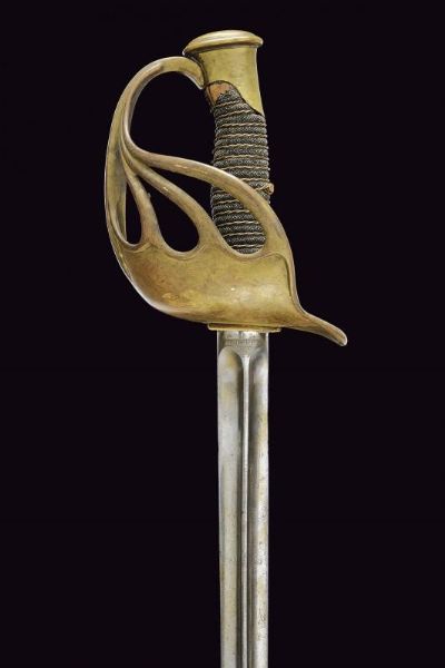 Spada da cavalleria pesante  - Asta La Collezione di Armi Antiche di un Gentiluomo Californiano - Associazione Nazionale - Case d'Asta italiane