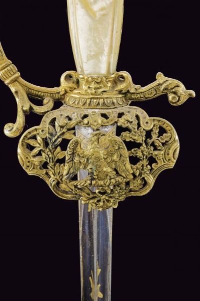 Spadino da diplomatico  - Asta La Collezione di Armi Antiche di un Gentiluomo Californiano - Associazione Nazionale - Case d'Asta italiane