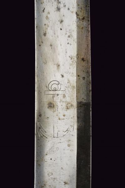 Sciabola d'abbordaggio Mod. 1833  - Asta La Collezione di Armi Antiche di un Gentiluomo Californiano - Associazione Nazionale - Case d'Asta italiane