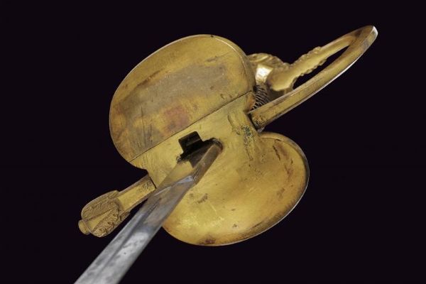 Spada da ufficiale di fanteria , vecchio tipo  - Asta La Collezione di Armi Antiche di un Gentiluomo Californiano - Associazione Nazionale - Case d'Asta italiane