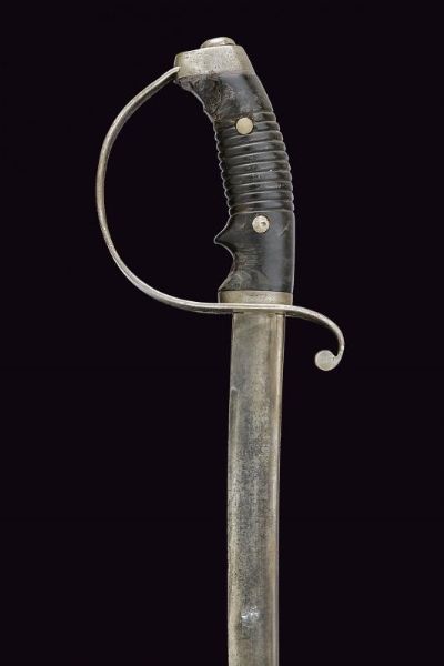 Sciabola da ufficiale di artiglieria Mod. 1889  - Asta La Collezione di Armi Antiche di un Gentiluomo Californiano - Associazione Nazionale - Case d'Asta italiane