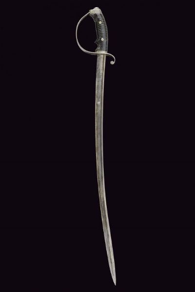 Sciabola da ufficiale di artiglieria Mod. 1889  - Asta La Collezione di Armi Antiche di un Gentiluomo Californiano - Associazione Nazionale - Case d'Asta italiane